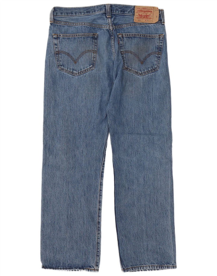 Levi's Jean Droit 501 Homme Bleu W36 L30 Coton