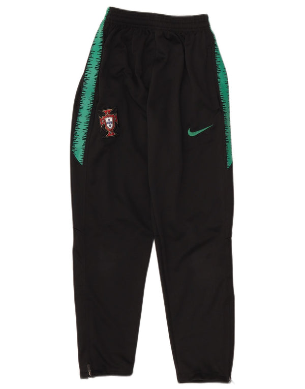 Nike Pantalon de survêtement Dri Fit garçon 10-11 ans Noir Colourblock