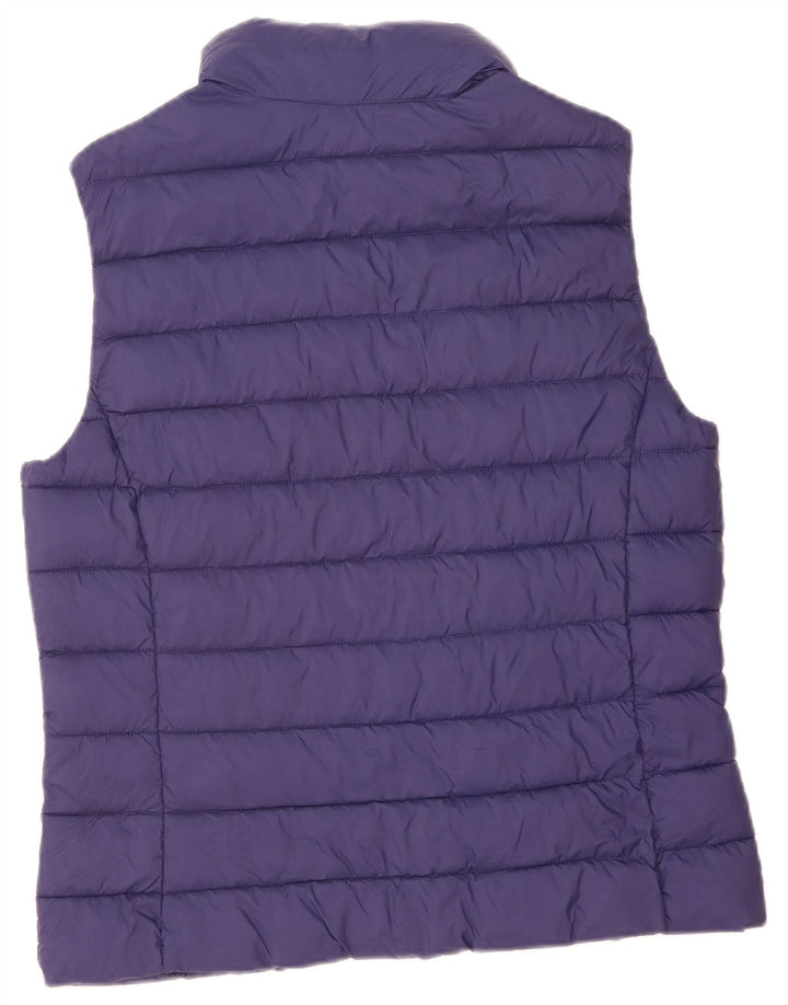 Carrera Femme Gilet Rembourré UK 16 Large Bleu Marine Polyamide