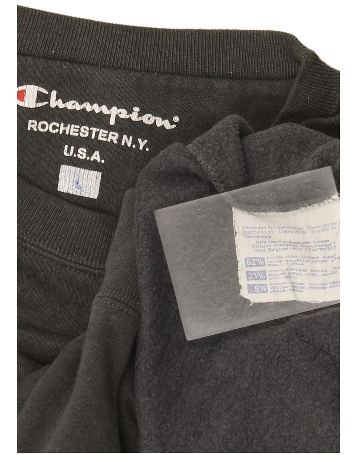 Champion Sweatshirt Jumper XL Gris Coton Homme