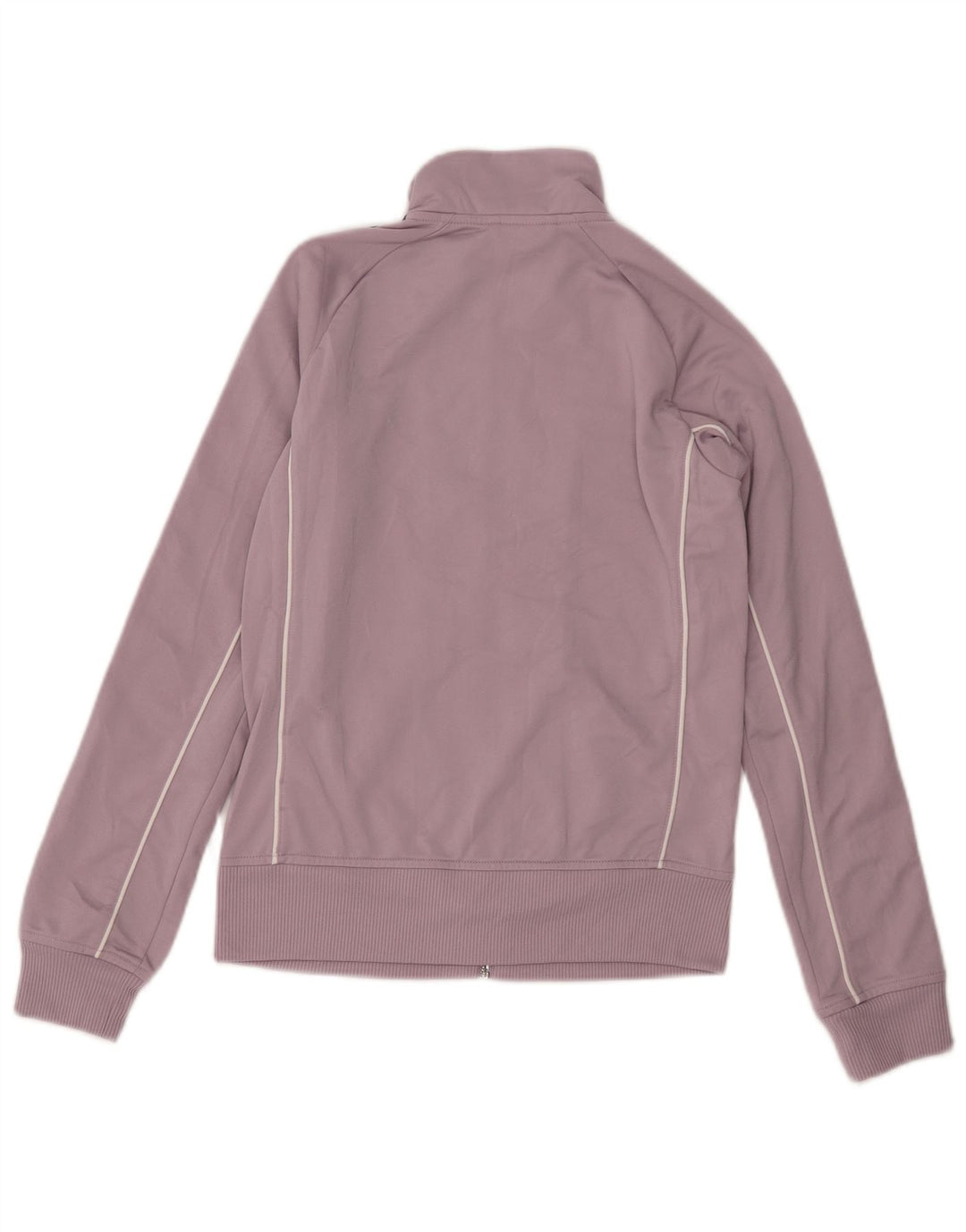ADIDAS Veste de survêtement pour femme UK 12 Coton violet moyen