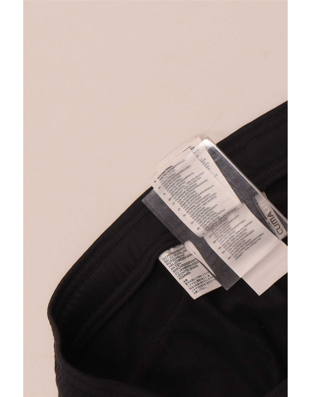 Adidas Pantalon de survêtement Climalite pour femme UK 12 Gris moyen Polyester