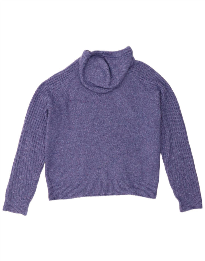 Marks & Spencer Pull à capuche surdimensionné pour femme UK 14 Violet moyen