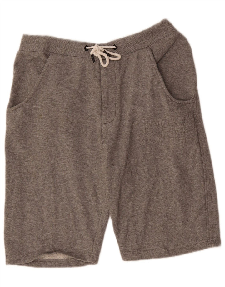Jack & Jones Short de Sport Homme Grand Gris Coton