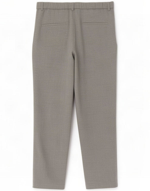 Zara Pantalon court Trafaluc pour femme Large W32 L24 Gris Colourblock