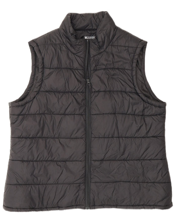 Mountain Warehouse Gilet rembourré pour femme UK 20 2XL Noir Nylon