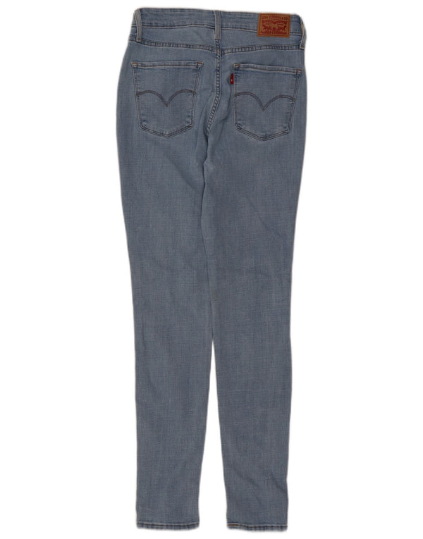 Levi's Jean Skinny Taille Haute 721 Femme W28 L30 Bleu Coton