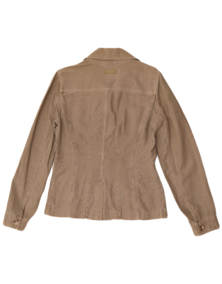 Marlboro Classics Veste utilitaire pour femme UK 10 Petit lin gris