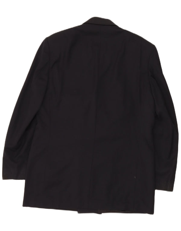 MARKS & SPENCER Veste blazer croisée pour homme UK 42 Large Bleu marine