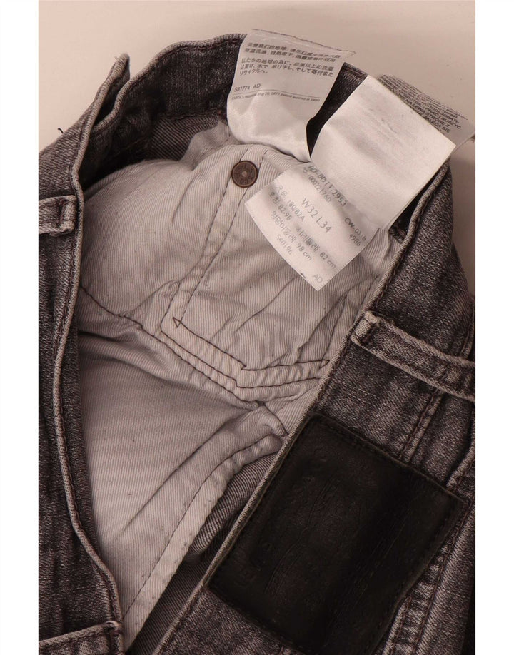 Levi's Jean Slim W32 L34 Homme Gris Coton