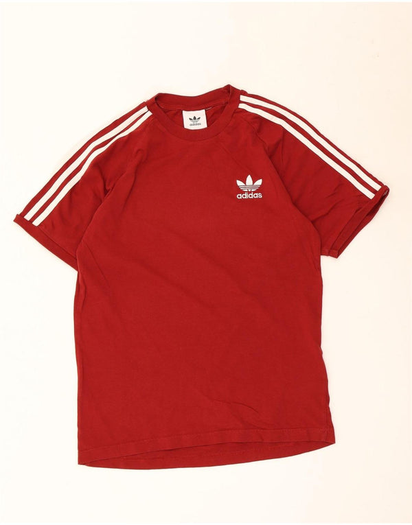 Adidas T-Shirt Homme Haut Petit Rouge Coton