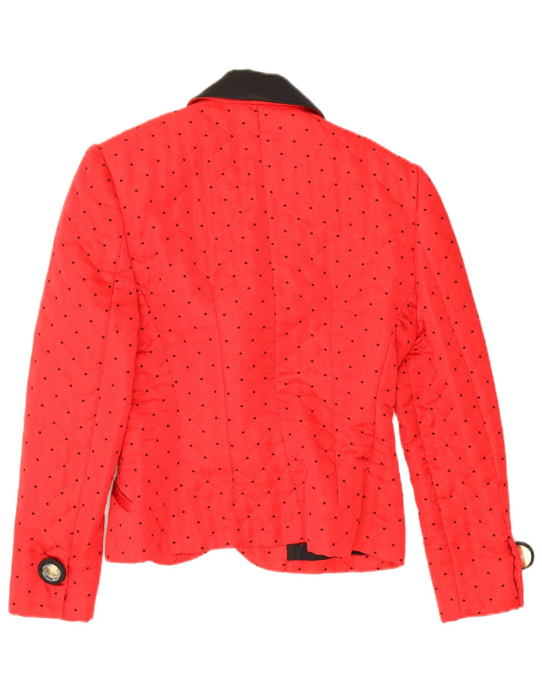 Roccobarocco Veste blazer à 2 boutons pour femme IT 44 Acrylique tacheté rouge moyen