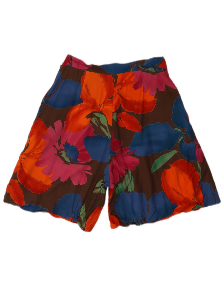 Short décontracté femme Preca W26 petit viscose fleuri multicolore