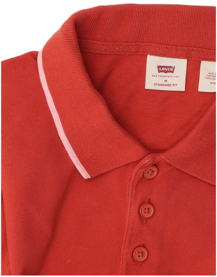 LEVI'S Polo Coupe Standard Homme Rouge Moyen
