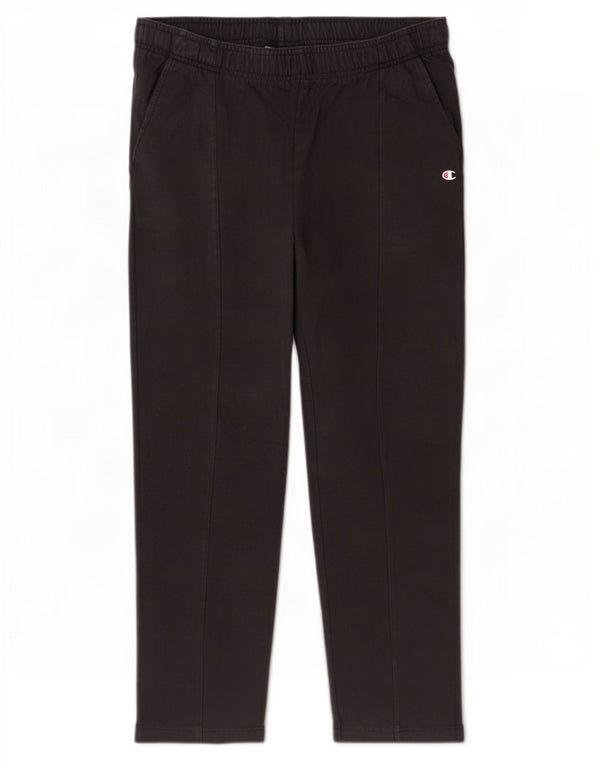 Champion Pantalon de survêtement pour femme UK 16 Large Noir Coton