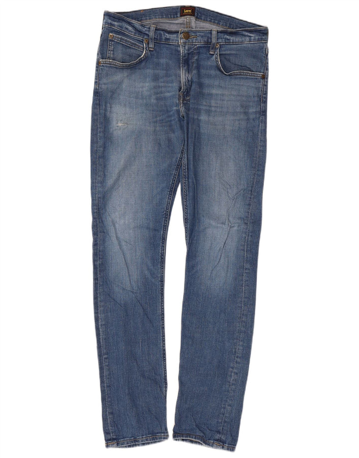 Lee Jean Slim Luke W30 L32 Homme Bleu Coton