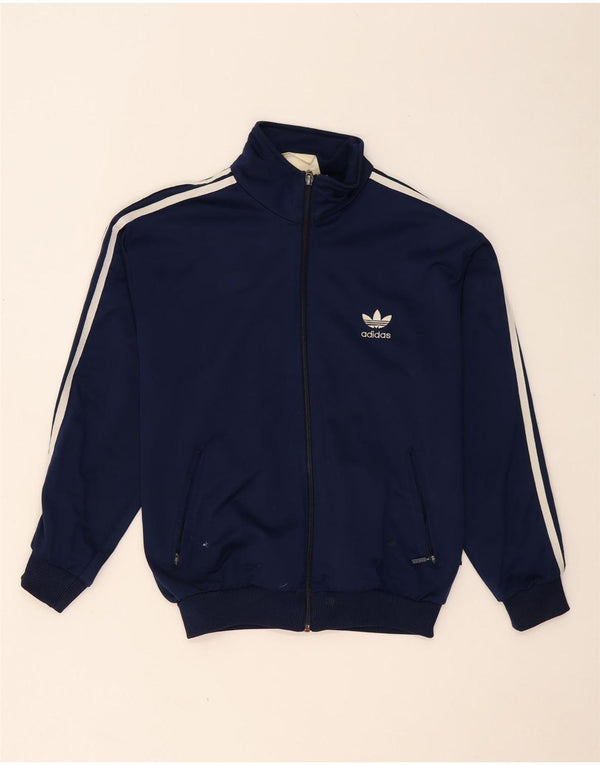ADIDAS Veste de Survêtement Garçon 13-14 ans Bleu Marine Polyester
