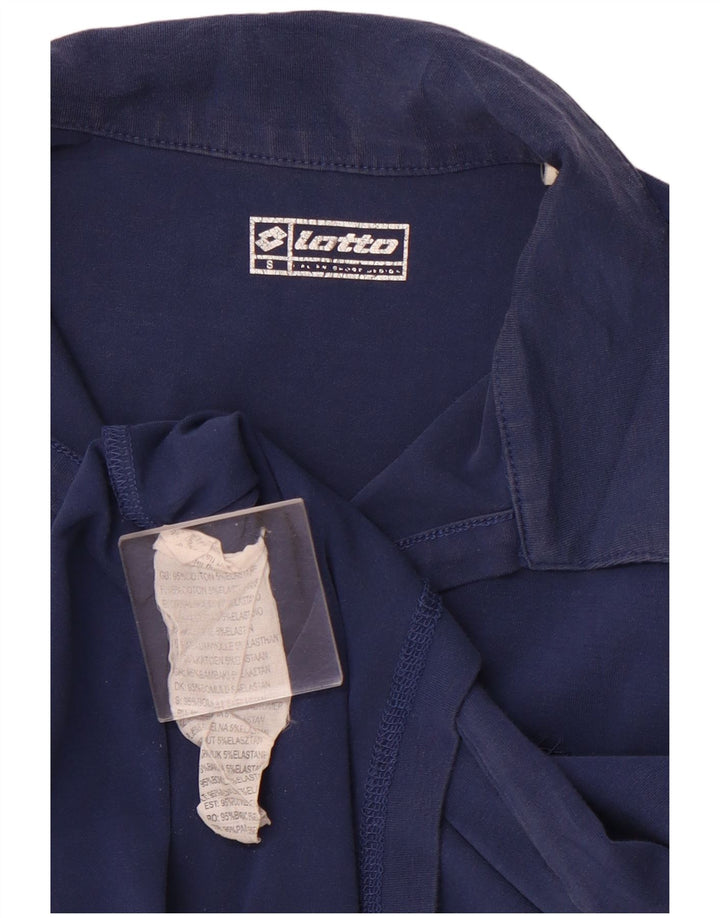 Polo Fille LOTTO 11-12 ans Petit Bleu Marine Coton