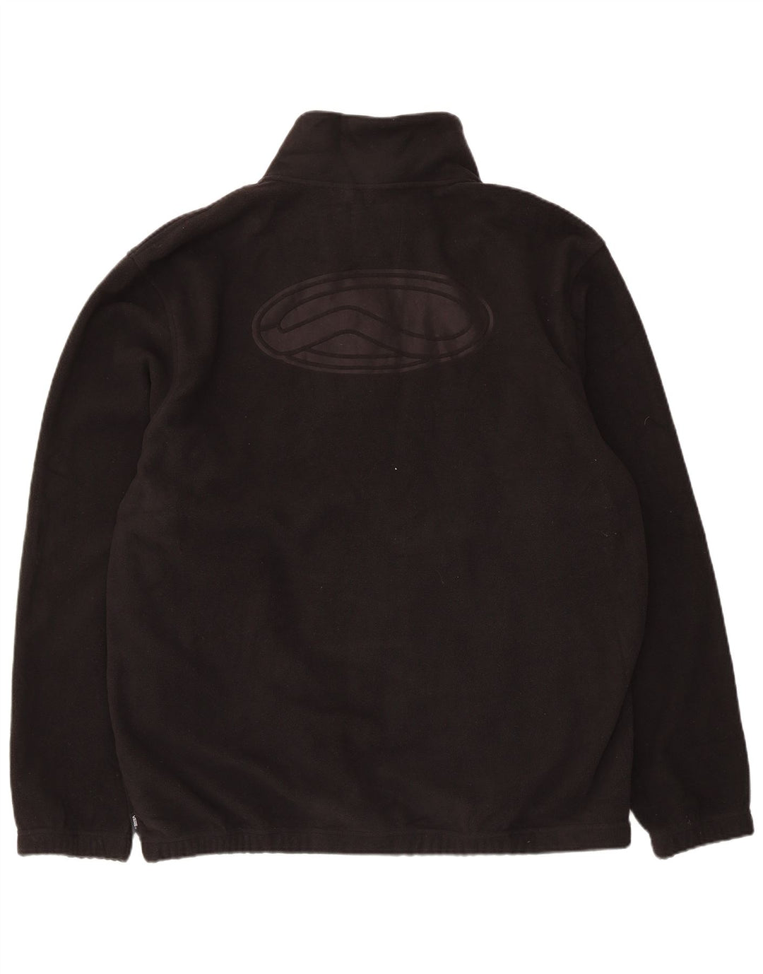 Vans Veste polaire graphique pour homme UK 42 XL Noir Polyester
