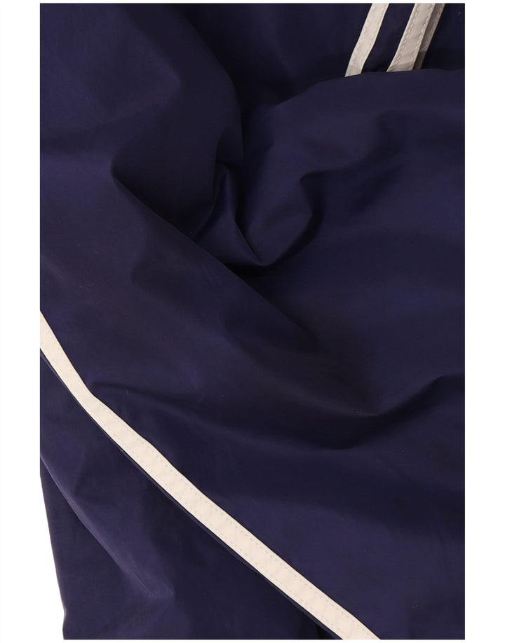 Adidas Veste coupe-vent pour homme UK 44/46 Large Bleu Marine Polyamide