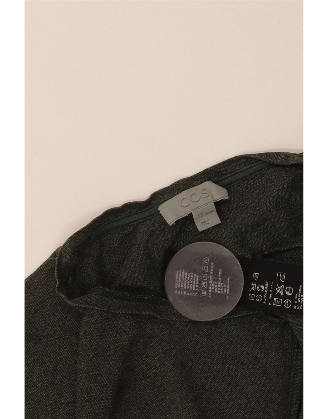 COS T-Shirt Homme Grand Vert