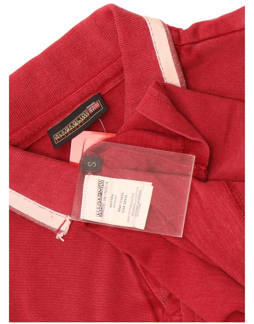 Napapijri Polo Geographic Homme Petit Bordeaux
