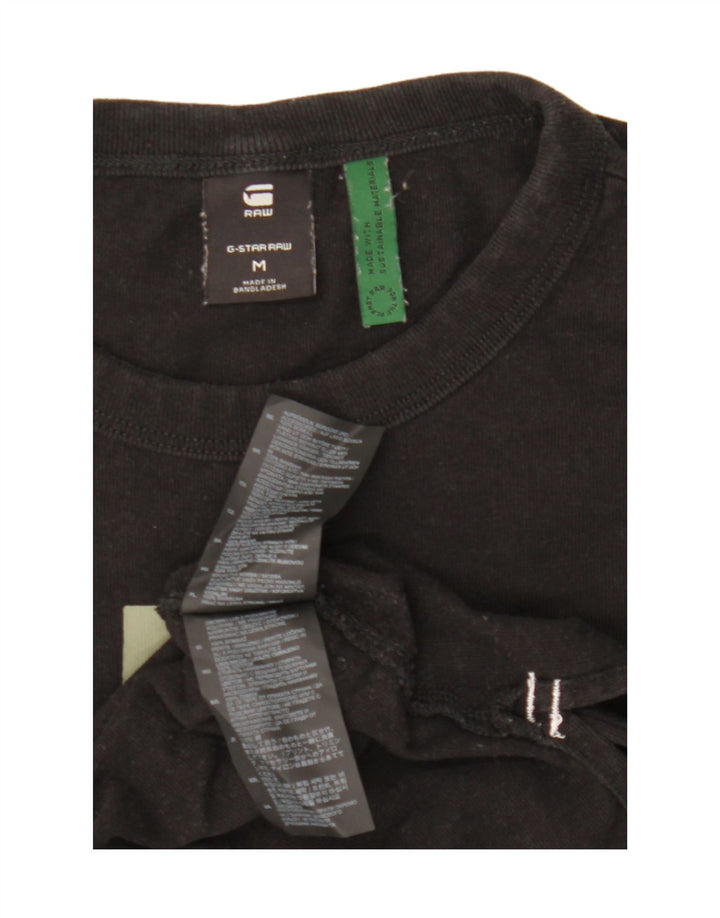 G-STAR T-Shirt Graphique Homme Noir Moyen Coton