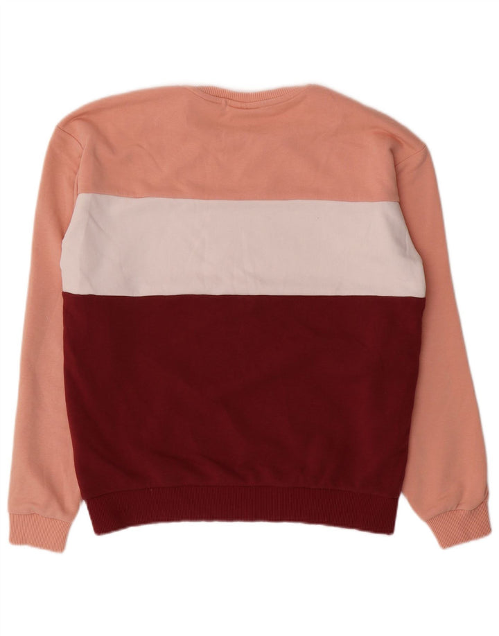 FILA Sweat-shirt pour femme UK 16 Large Multicolore Colourblock