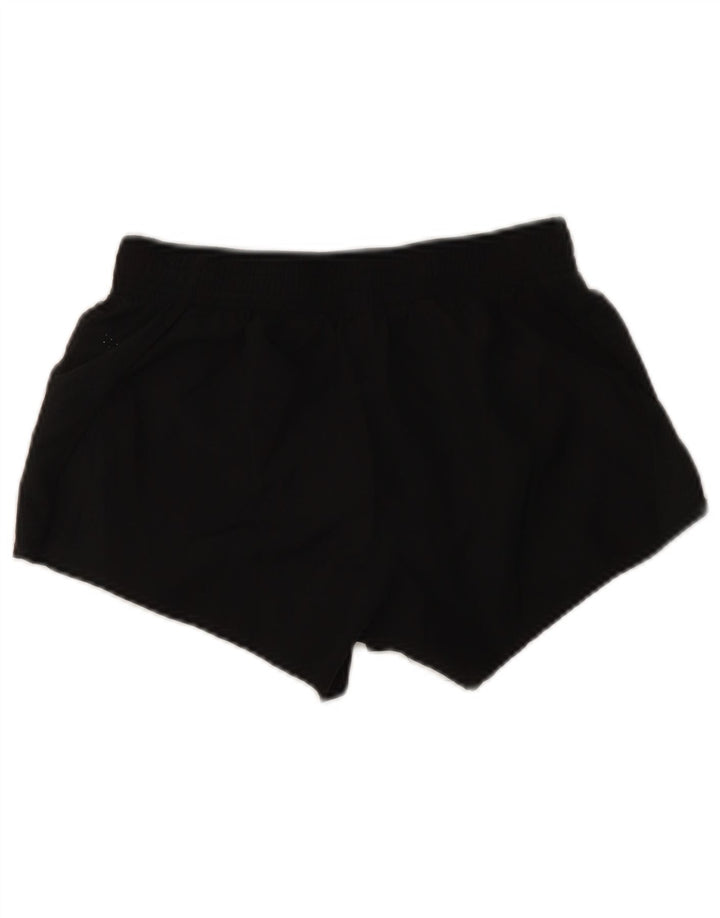 Nike Short de sport Dri Fit pour femme UK 8 Small Noir Polyester