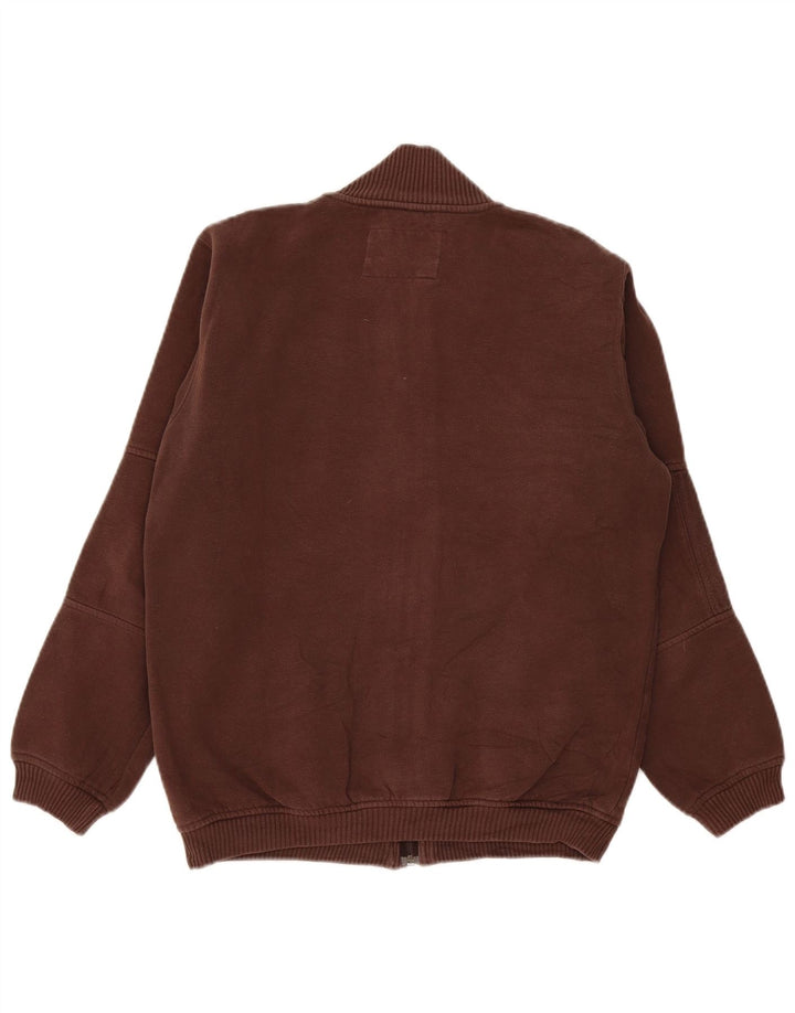Champion Veste de Survêtement Homme Marron Moyen Coton