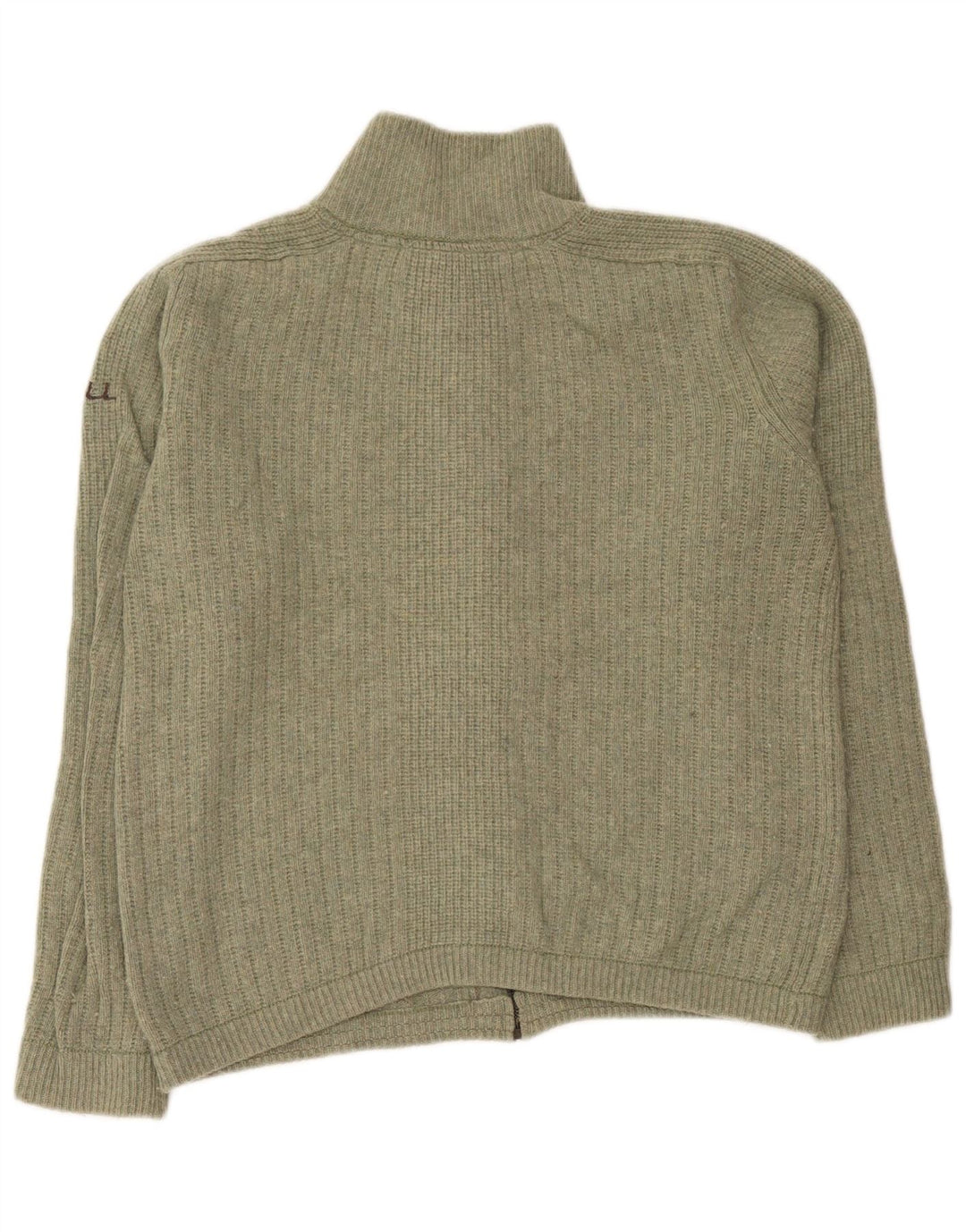 O'Neill Cardigan entièrement zippé pour homme en laine kaki