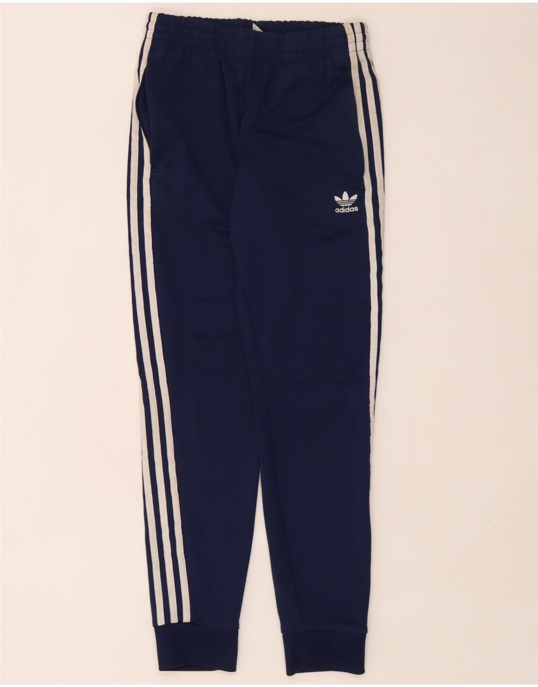 Adidas Pantalon de survêtement pour homme Pantalon de jogging Bleu marine moyen Polyester