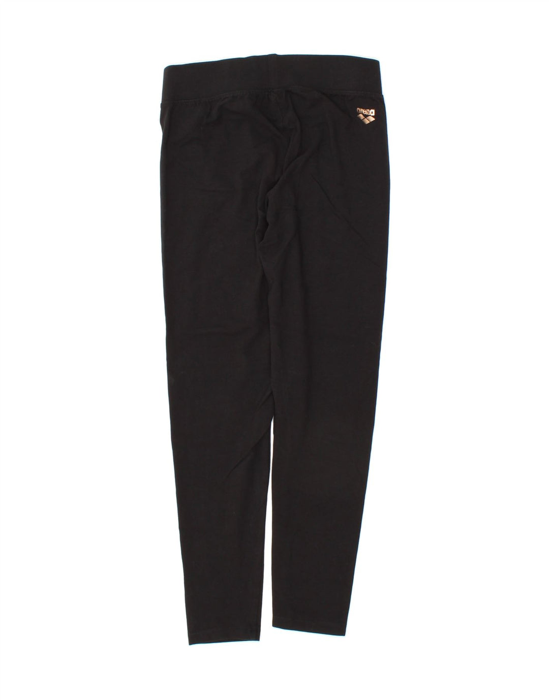 ARENA Womens Graphic Leggings UK 8 Small  Black Cotton Vintage Arena and Second-Hand Arena from Messina Hembry 