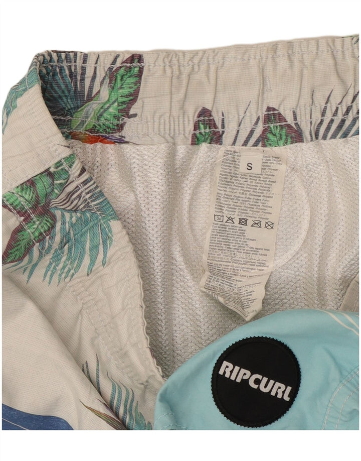 Rip Curl Short de bain graphique pour hommes petit rayé multicolore