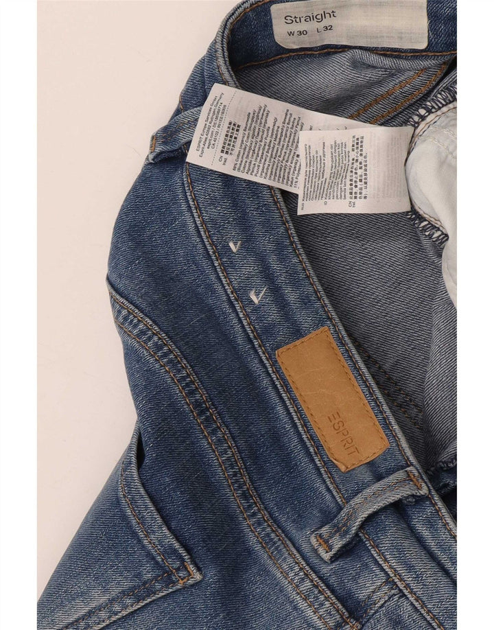 Esprit Jean Droit Femme W30 L32 Bleu Coton