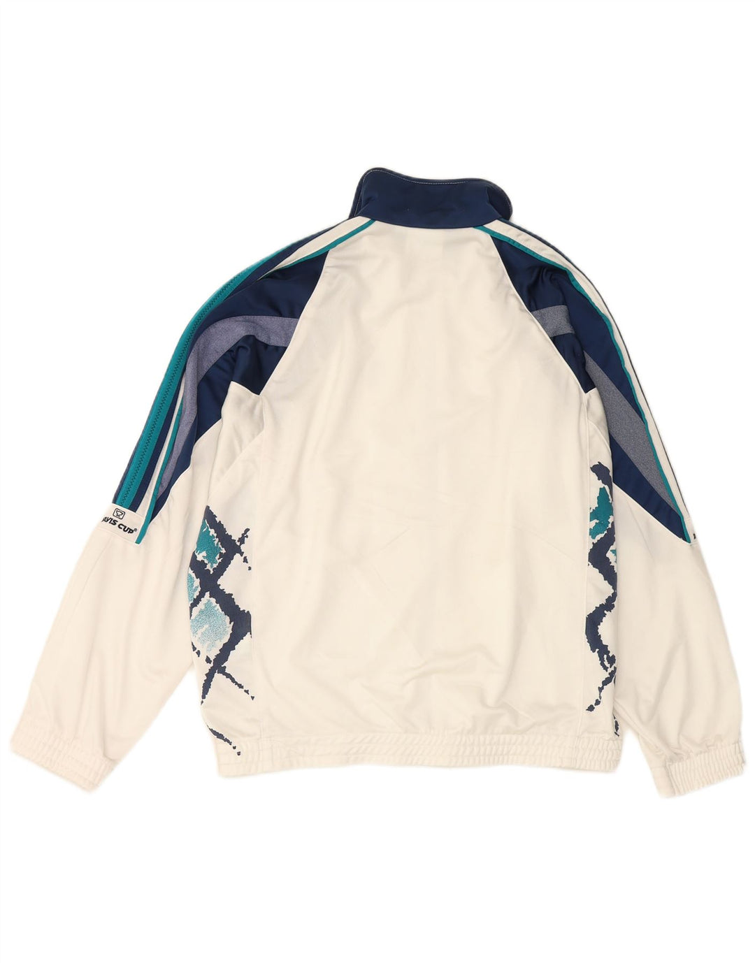 DIADORA Veste de survêtement Coupe Davis pour homme UK 38 Medium Blanc Colourblock