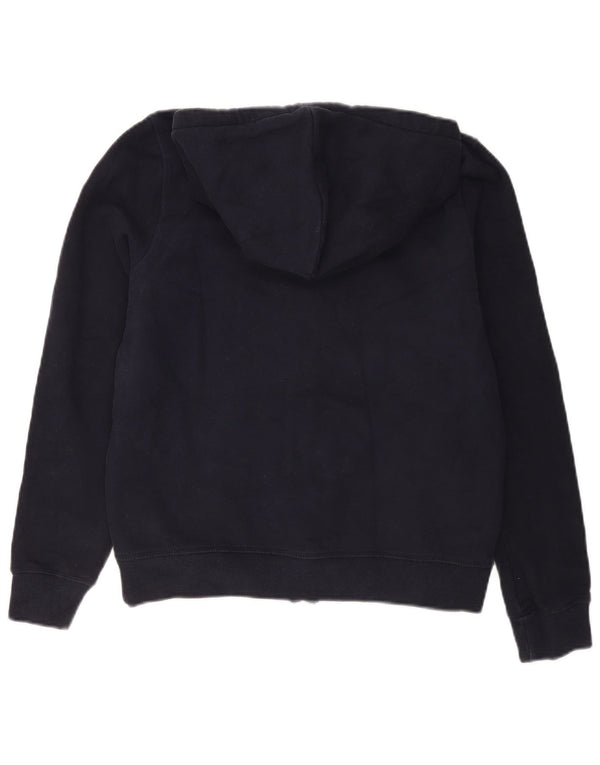 Jack Wills Pull à capuche zippé coupe régulière pour femme UK 12 Bleu marine moyen