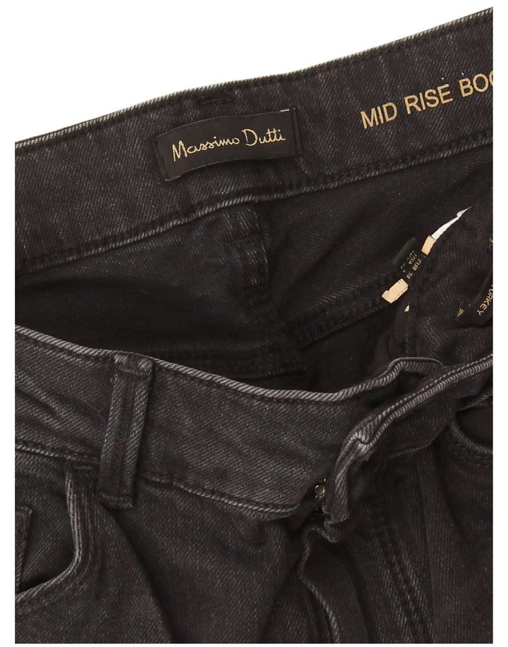 Massimo Dutti Jean bootcut taille moyenne pour femme EU 38 Small W28 L32 Gris