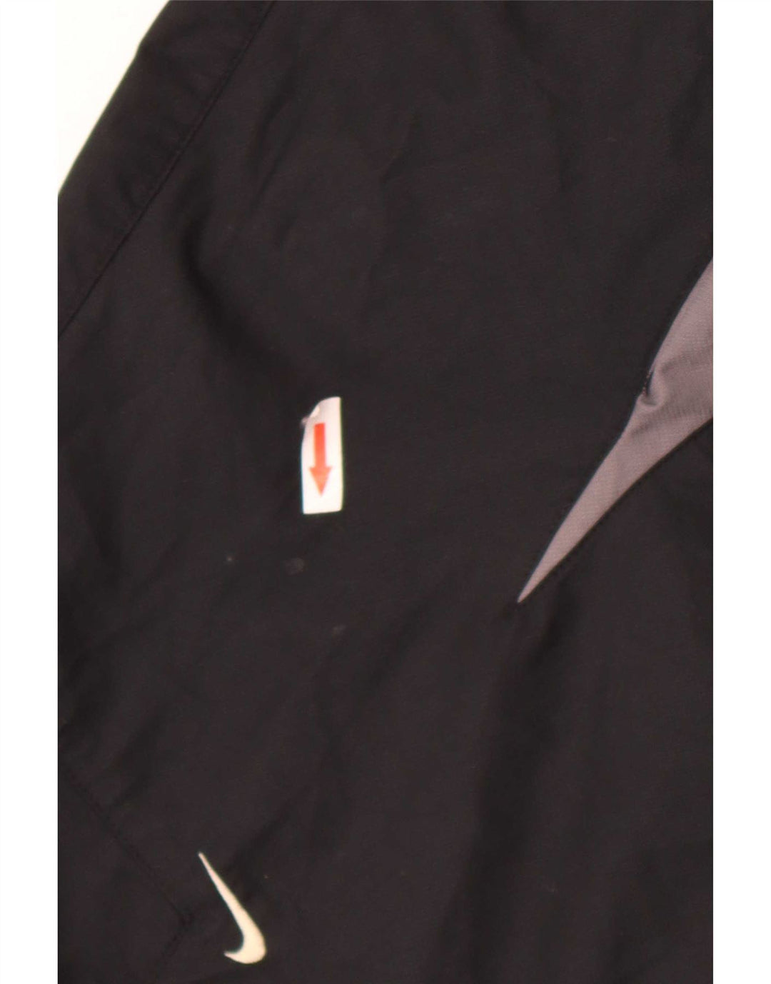 Nike Veste de survêtement pour femme US 12/14 Large Noir Colorblock Polyester