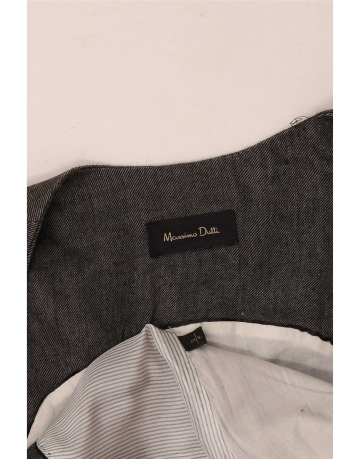Massimo Dutti Gilet femme UK 10 Small Gris