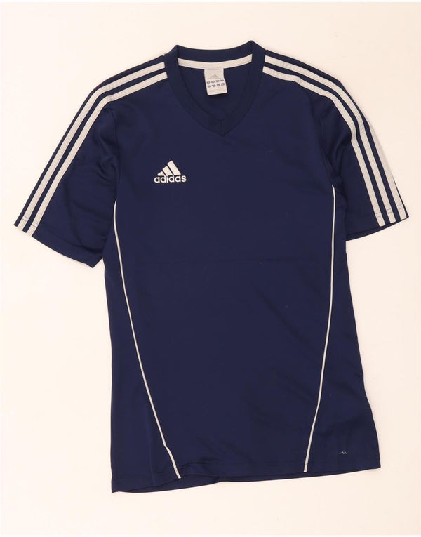 Adidas T-Shirt Homme Haut Petit Bleu Marine Polyester