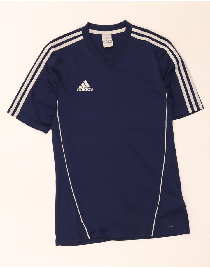 Adidas T-Shirt Homme Haut Petit Bleu Marine Polyester