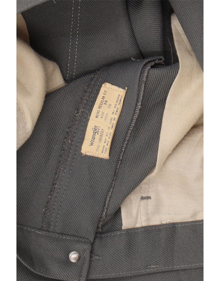 WRANGLER Pantalon décontracté coupe classique pour homme W36 L30 Gris