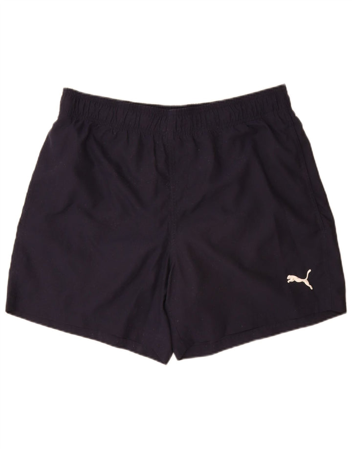 PUMA Short de bain homme grand bleu marine