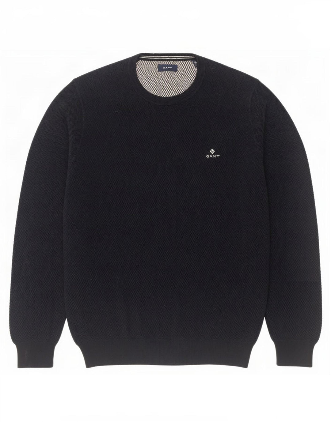 Gant Pull ras du cou pour homme, grand, bleu marine