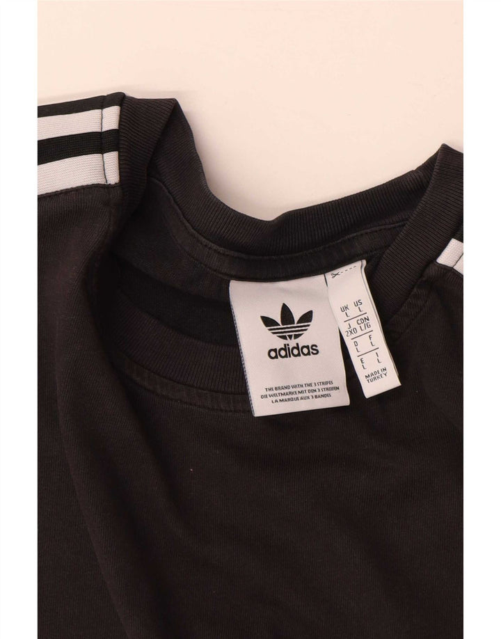 Adidas T-Shirt Homme Grand Coton Noir