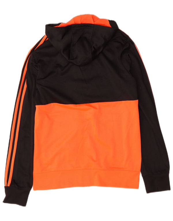 Adidas Veste de survêtement graphique pour homme UK 36/38 Small Noir Colourblock