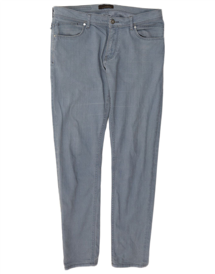 Zara Jean slim pour homme EU 44 Large W34 L32 Bleu