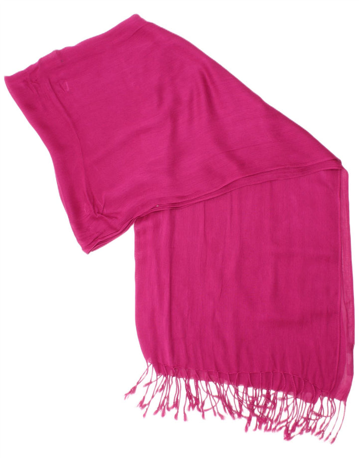 Laura Ashley Écharpe rectangulaire pour femme Taille unique Rose Viscose