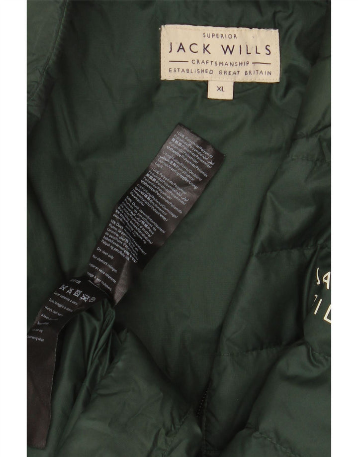 Jack Wills Veste matelassée homme UK 42 XL Vert Polyamide